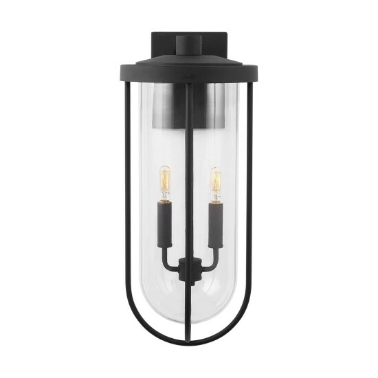 Promo โญ Capital Lighting Corbin 2-light Black Outdoor Wall Lantern ๐ 1 Promo โญ Capital Lighting Corbin 2-light Black Outdoor Wall Lantern ๐