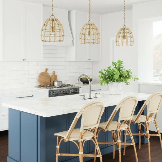 Cheap โ๏ธ Capital Lighting Wren 1-light Matte Brass Small Pendant W/ Handcrafted Rattan ๐ 2 Cheap โ๏ธ Capital Lighting Wren 1-light Matte Brass Small Pendant W/ Handcrafted Rattan ๐ - Image 2