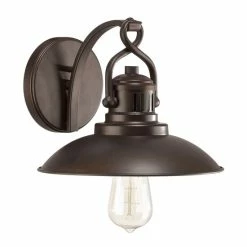 Cheap 🔥 Capital Lighting Urban Retro 1-light Wall Sconce In Burnished Bronze ⭐