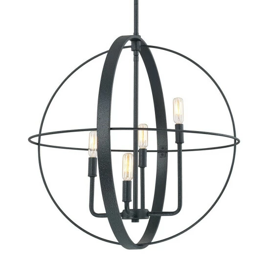 Hot Sale ๐งจ Capital Lighting Transitional 4-light Black Iron Pendant ๐ 1 Hot Sale ๐งจ Capital Lighting Transitional 4-light Black Iron Pendant ๐