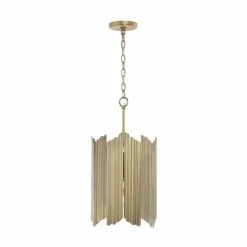 Buy 👍 Capital Lighting Xavier 6-light Aged Brass Pendant 🧨
