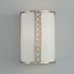 Best deal ✔️ Capital Lighting Isabella 1-light Winter Gold 7.5-inch Wall Sconce W/ White Fabric Shade ✔️ -Capital Lighting Shop unnamed file 1117