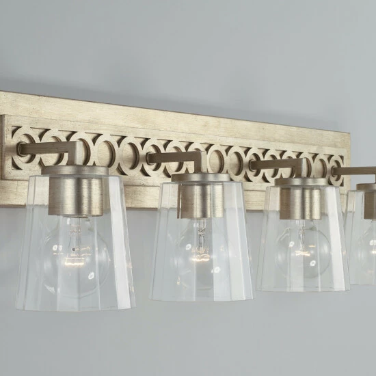 Promo ๐ Capital Lighting Isabella Winter Gold Bath/ Vanity Fixture W/ Clear Faceted Glass ๐ฏ 6 Promo ๐ Capital Lighting Isabella Winter Gold Bath/ Vanity Fixture W/ Clear Faceted Glass ๐ฏ - Image 6