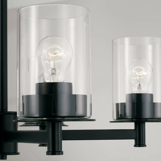 Brand new ๐ Capital Lighting Mason 5-light Chandelier W/ Clear Glass Aged Brass ๐ 7 Brand new ๐ Capital Lighting Mason 5-light Chandelier W/ Clear Glass Aged Brass ๐ - Image 7