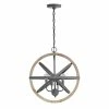 Top 10 🤩 Capital Lighting Bluffton 4-light Iron/ Wood Hanging Pendant 🔔