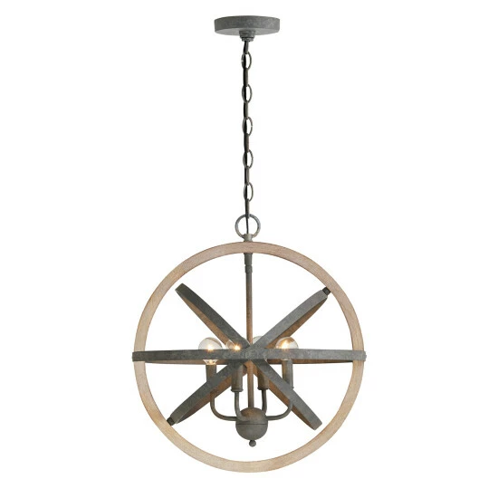 Top 10 ๐คฉ Capital Lighting Bluffton 4-light Iron/ Wood Hanging Pendant ๐ 2 Top 10 ๐คฉ Capital Lighting Bluffton 4-light Iron/ Wood Hanging Pendant ๐ - Image 2
