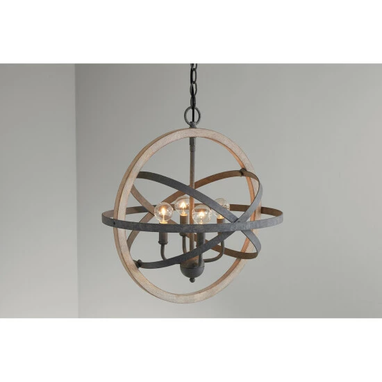 Top 10 ๐คฉ Capital Lighting Bluffton 4-light Iron/ Wood Hanging Pendant ๐ 4 Top 10 ๐คฉ Capital Lighting Bluffton 4-light Iron/ Wood Hanging Pendant ๐ - Image 4