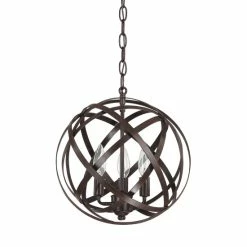 Best Sale ❤️ Capital Lighting Axis 3-light Russet Pendant 👍