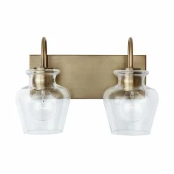 Wholesale ⌛ Capital Lighting Danes 2-light Bath/ Vanity Fixture W/ Clear Glass Chrome 😍 -Capital Lighting Shop unnamed file 1194