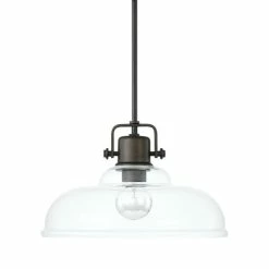 Outlet 🎉 Capital Lighting Jack 1-light Hanging Pendant W/ Clear Glass 🛒