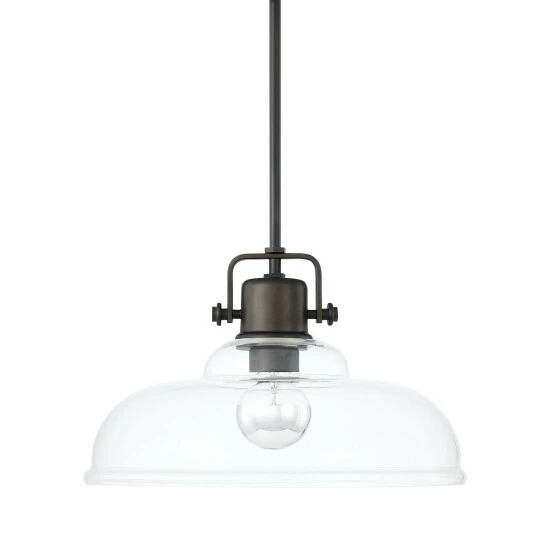 Outlet ๐ Capital Lighting Jack 1-light Hanging Pendant W/ Clear Glass ๐ 1 Outlet ๐ Capital Lighting Jack 1-light Hanging Pendant W/ Clear Glass ๐