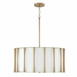 Brand new 🔔 Capital Lighting Bodie 4-light Pendant W/ Handcrafted Mango Wood & Rattan Brushed Nickel 👍 -Capital Lighting Shop unnamed file 1230