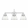Best Sale ⭐ Capital Lighting Baxter 24-inch 3-light Bath/ Vanity Fixture W/ Clear Glass Matte Black 🔥