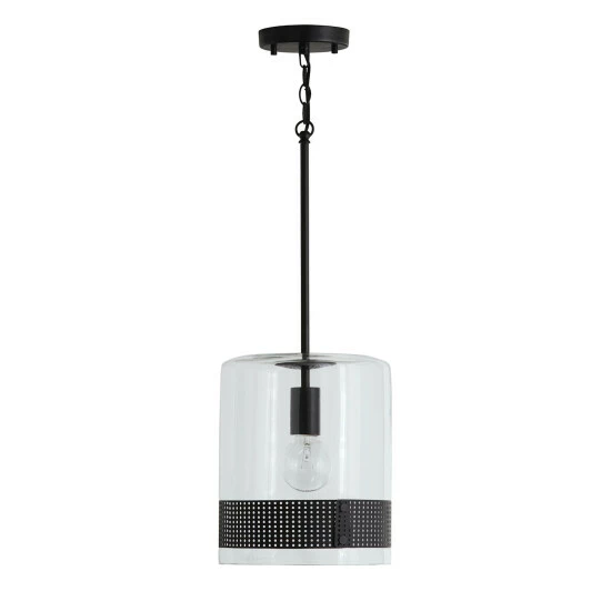 Wholesale ๐ Capital Lighting Marion 1-light Hanging Pendant W/ Clear Glass Matte Black ๐ 1 Wholesale ๐ Capital Lighting Marion 1-light Hanging Pendant W/ Clear Glass Matte Black ๐