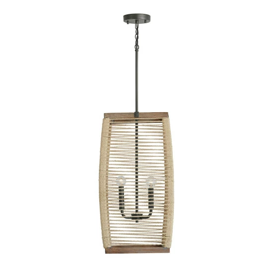 Top 10 ๐ฅฐ Capital Lighting Jacob 4-light Grey Wash/ Iron Silk/ Rattan Foyer Pendant ๐ 1 Top 10 ๐ฅฐ Capital Lighting Jacob 4-light Grey Wash/ Iron Silk/ Rattan Foyer Pendant ๐