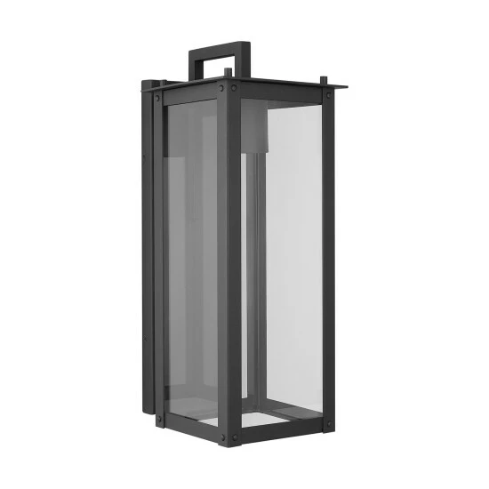 Best Sale 😉 Capital Lighting Hunt 1-light Black Outdoor LED Wall Lantern 🎁 2 Best Sale 😉 Capital Lighting Hunt 1-light Black Outdoor LED Wall Lantern 🎁 - Image 2