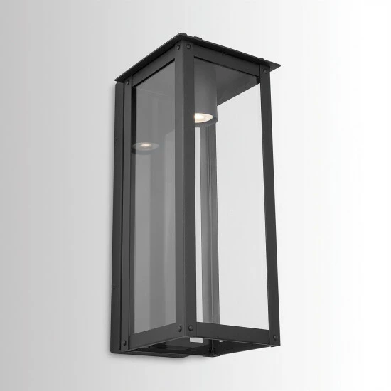 Best Sale 😉 Capital Lighting Hunt 1-light Black Outdoor LED Wall Lantern 🎁 4 Best Sale 😉 Capital Lighting Hunt 1-light Black Outdoor LED Wall Lantern 🎁 - Image 4