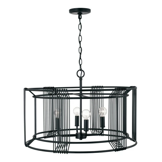 Top 10 π€© Capital Lighting Lennon 4-light Matte Black Drum Pendant π 5 Top 10 π€© Capital Lighting Lennon 4-light Matte Black Drum Pendant π - Image 5