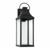 Coupon 🛒 Capital Lighting Bradford Outdoor 1-light Large LED Wall Lantern W/ Clear Glass Black 🔔