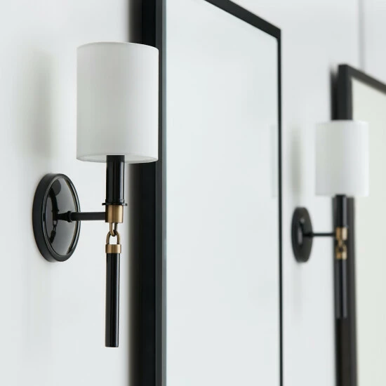 Coupon ๐ Capital Lighting Beckham 1-light Glossy Black/ Aged Brass 5-inch Wall Sconce ๐ฏ 6 Coupon ๐ Capital Lighting Beckham 1-light Glossy Black/ Aged Brass 5-inch Wall Sconce ๐ฏ - Image 6