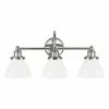 Cheap ✨ Capital Lighting Baxter 3-light Polished Nickel Finish Bath/ Vanity Light - Polished Nickel - Polished Nickel 🔔
