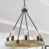 Discount 👍 Capital Lighting 8-light Sea Salt Chandelier 🎉