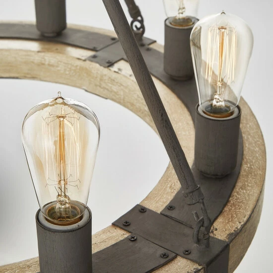 Discount ๐ Capital Lighting 8-light Sea Salt Chandelier ๐ 2 Discount ๐ Capital Lighting 8-light Sea Salt Chandelier ๐ - Image 2