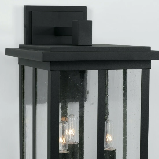 Coupon ๐ Capital Lighting Barrett 9.25" 3-light Outdoor Wall Lantern W/ Antiqued Glass Oiled Bronze ๐ 2 Coupon ๐ Capital Lighting Barrett 9.25" 3-light Outdoor Wall Lantern W/ Antiqued Glass Oiled Bronze ๐ - Image 2
