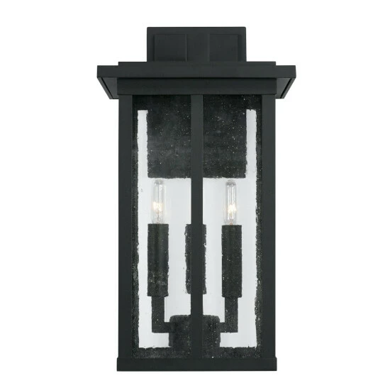 Coupon ๐ Capital Lighting Barrett 9.25" 3-light Outdoor Wall Lantern W/ Antiqued Glass Oiled Bronze ๐ 4 Coupon ๐ Capital Lighting Barrett 9.25" 3-light Outdoor Wall Lantern W/ Antiqued Glass Oiled Bronze ๐ - Image 4