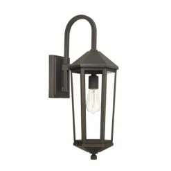 Flash Sale 🛒 Capital Lighting Ellsworth 1-light Oiled Bronze Outdoor Wall Lantern 🎁