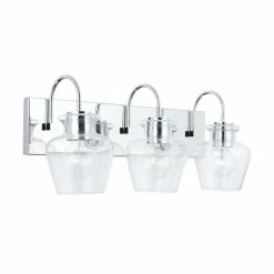 Best deal 👏 Capital Lighting Danes 3-light Bath/ Vanity Fixture W/ Clear Glass Aged Brass 👏 -Capital Lighting Shop unnamed file 1429