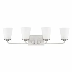 Promo 🎁 Capital Lighting Braylon 4-light Bath/Vanity Fixture Bronze 🛒