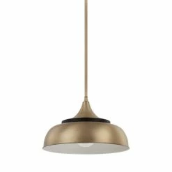 Best deal 🤩 Capital Lighting 1-light Brass And Onyx Pendant 😀
