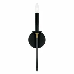 Promo 🥰 Capital Lighting Amara 1-light Matte Black/ Brass Wall Sconce 🎉 -Capital Lighting Shop unnamed file 1444