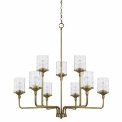 Cheap ❤️ Capital Lighting Colton 9-light Chandelier Bronze 🎉