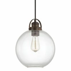 New 👏 Capital Lighting Urban 1-light Burnished Bronze Mini Pendant ✨