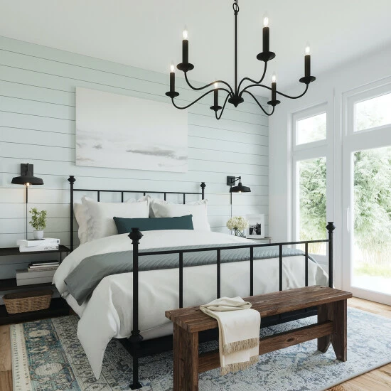 Wholesale π€© Capital Lighting Vincent 6-light Black Iron Hanging Chandelier π 7 Wholesale π€© Capital Lighting Vincent 6-light Black Iron Hanging Chandelier π - Image 7