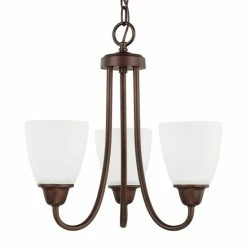 Promo 🎁 Capital Lighting Trenton 3-light Bronze Chandelier ✔️