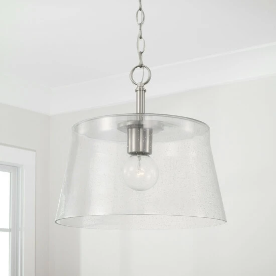 Best reviews of ๐ Capital Lighting Baker 1-light Pendant/ Semi-Flush Mount W/ Clear Seeded Glass Brushed Nickel ๐ฅฐ 8 Best reviews of ๐ Capital Lighting Baker 1-light Pendant/ Semi-Flush Mount W/ Clear Seeded Glass Brushed Nickel ๐ฅฐ - Image 8