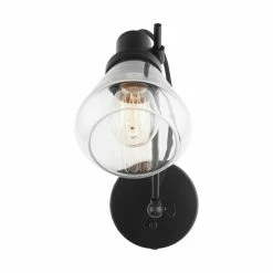 New โ Capital Lighting 1-light Matte Black Wall Sconce ๐งจ