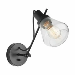 Alternative view of New ⌛ Capital Lighting 1-light Matte Black Wall Sconce 🧨
