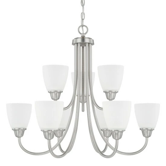 Top 10 ๐ฏ Capital Lighting Trenton 9-light Brushed Nickel Chandelier - Brushed Nickel ๐ 1 Top 10 ๐ฏ Capital Lighting Trenton 9-light Brushed Nickel Chandelier - Brushed Nickel ๐