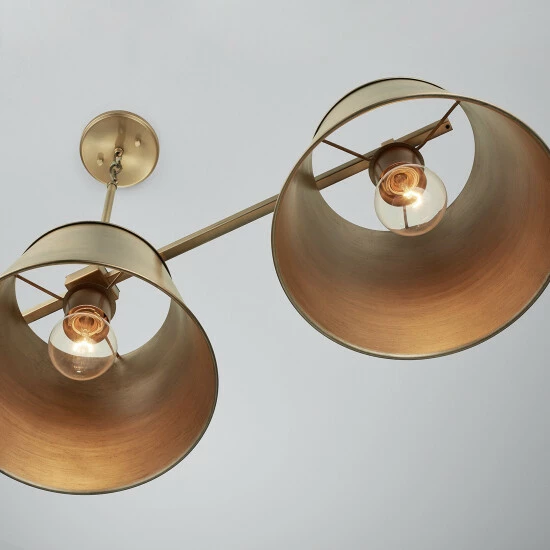 Best deal โ Capital Lighting Welker 3-light Aged Brass Island/ Linear Chandelier ๐ 5 Best deal โ Capital Lighting Welker 3-light Aged Brass Island/ Linear Chandelier ๐ - Image 5