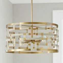 Cheapest 🔔 Capital Lighting Hala 21.5" 4-light Patinaed Brass/ Bleached Natural Jute Pendant ⭐ -Capital Lighting Shop unnamed file 1581