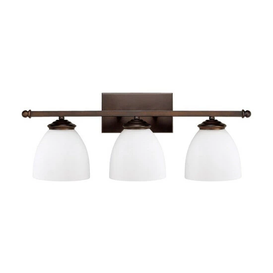 Buy โ Capital Lighting Chapman 3-light Burnished Bronze Bath/Vanity Light ๐ 1 Buy โ Capital Lighting Chapman 3-light Burnished Bronze Bath/Vanity Light ๐