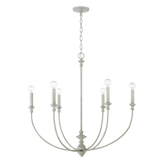 Flash Sale ๐ Capital Lighting Penelope 31" 6-light Painted Grey Chandelier โจ 1 Flash Sale ๐ Capital Lighting Penelope 31" 6-light Painted Grey Chandelier โจ