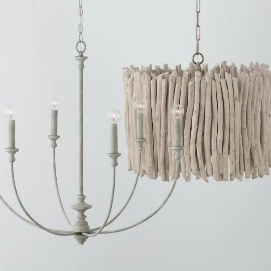 Flash Sale ๐ Capital Lighting Penelope 31" 6-light Painted Grey Chandelier โจ 3 Flash Sale ๐ Capital Lighting Penelope 31" 6-light Painted Grey Chandelier โจ - Image 3
