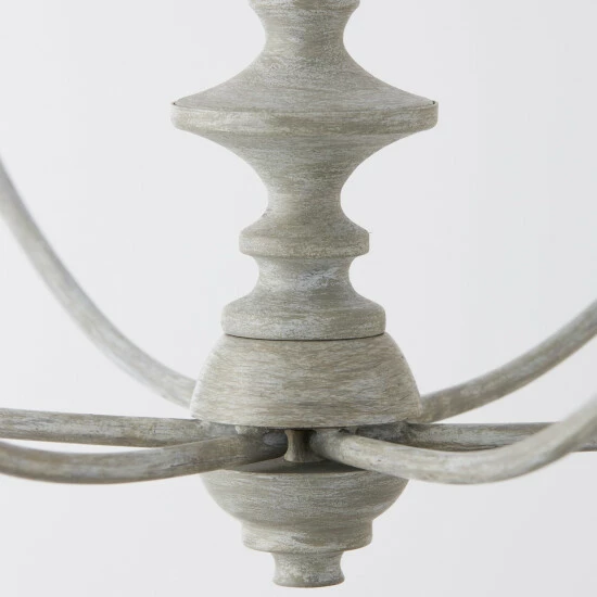 Flash Sale ๐ Capital Lighting Penelope 31" 6-light Painted Grey Chandelier โจ 4 Flash Sale ๐ Capital Lighting Penelope 31" 6-light Painted Grey Chandelier โจ - Image 4