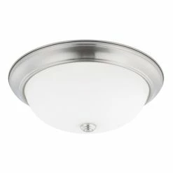 Wholesale 🤩 Capital Lighting 3-light Brushed Nickel Flush Mount Fixture - Brushed Nickel ✨
