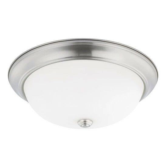 Wholesale 🤩 Capital Lighting 3-light Brushed Nickel Flush Mount Fixture - Brushed Nickel ✨ 1 Wholesale 🤩 Capital Lighting 3-light Brushed Nickel Flush Mount Fixture - Brushed Nickel ✨